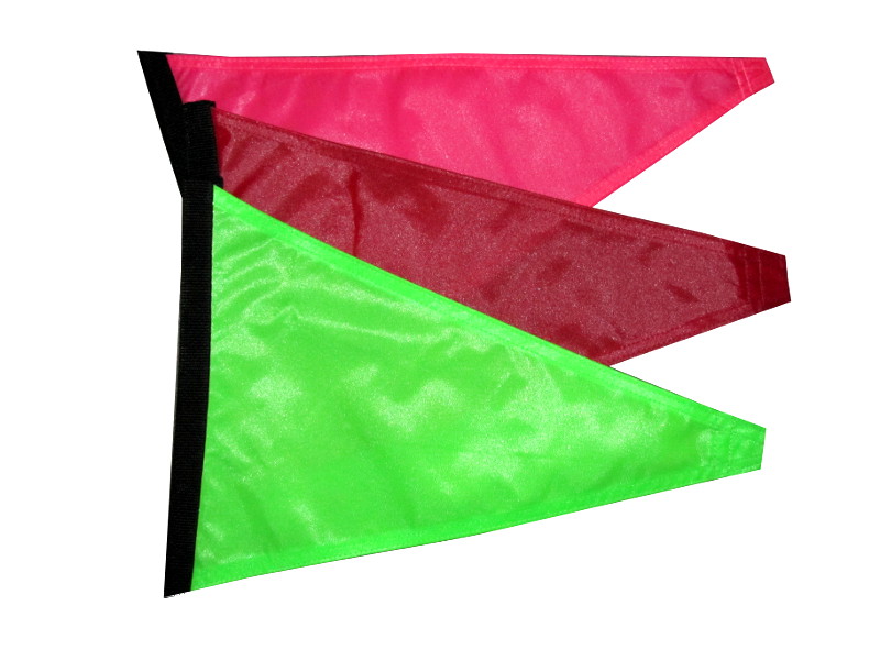 Custom CUBS Triangle Safety Flag 4 offroad jeep ATV Bike Dune Whip Pole 
