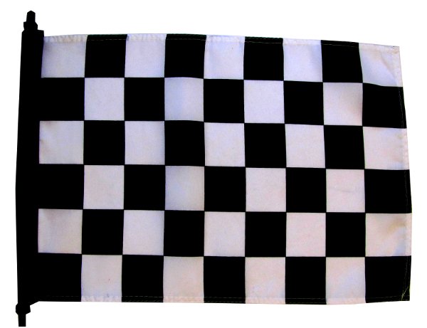 racing checker ATV Flag